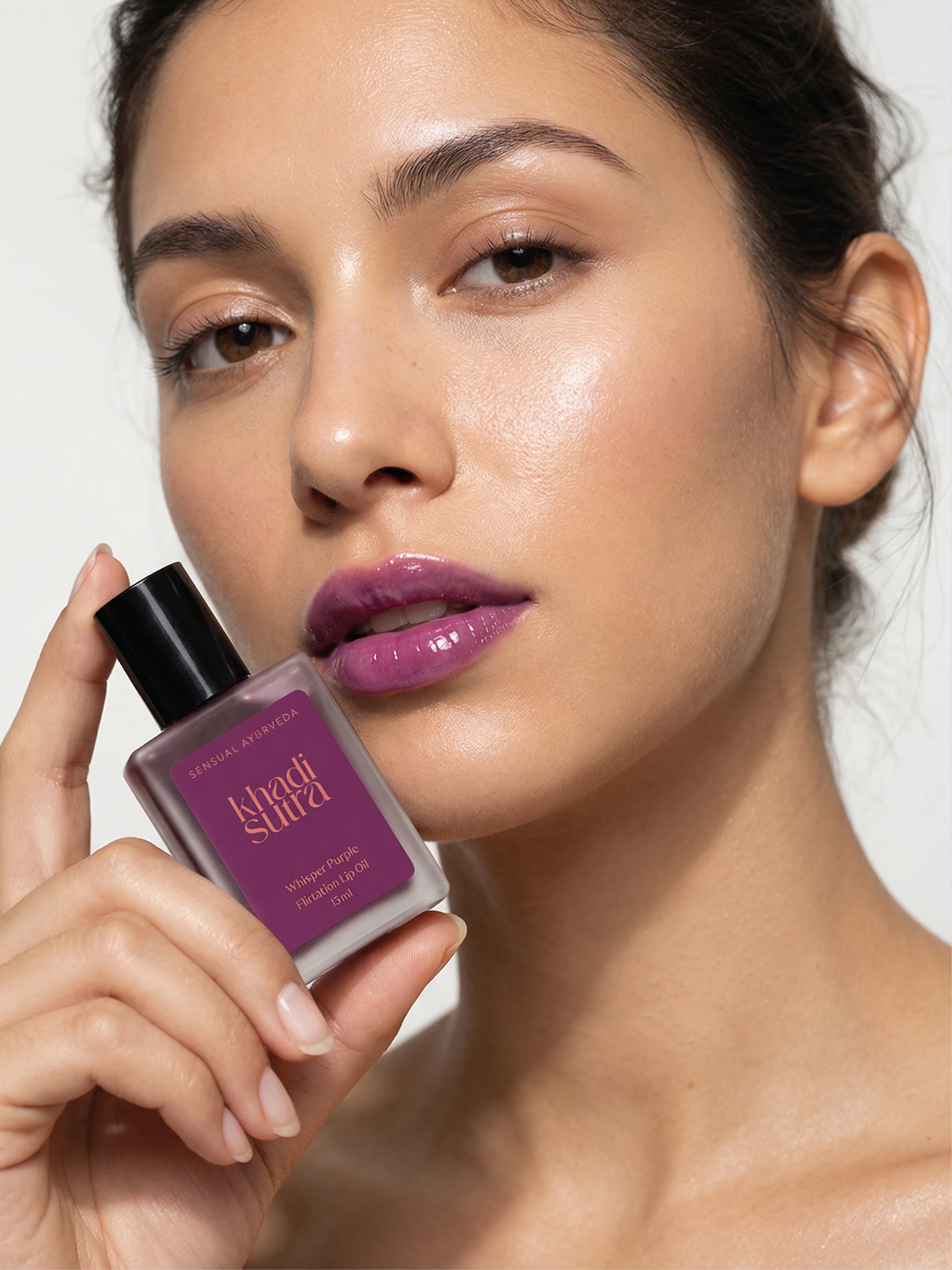 Lip Oil Whisper Purple - Image 4